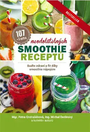 Obálka knihy 107 smoothie receptov